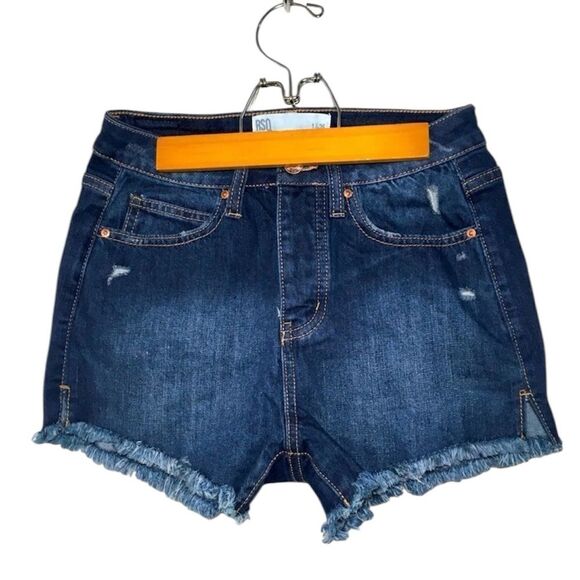 RSQ VINTAGE HIGH‎ RISE SHORTS 1/25 - Picture 1 of 8